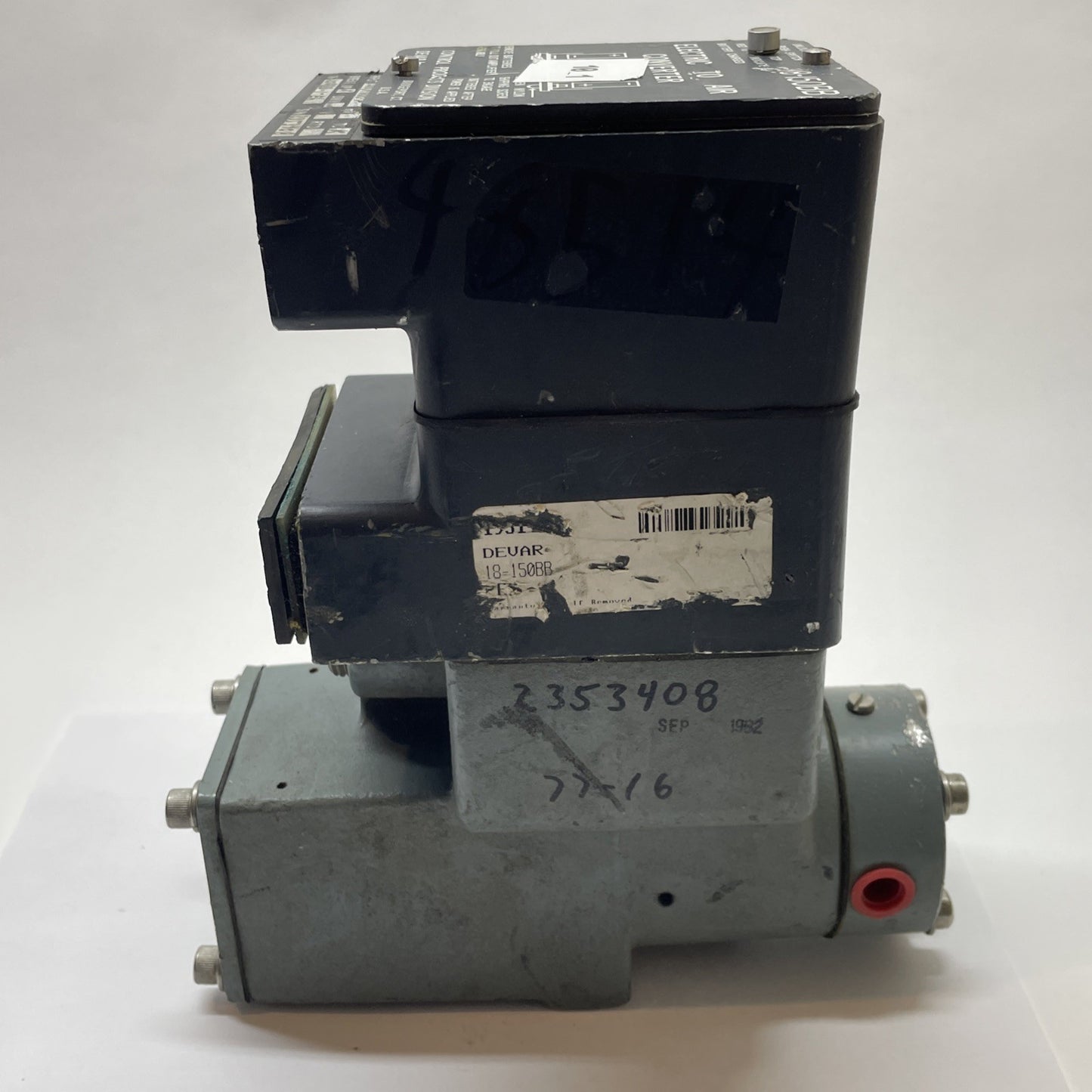DEVAR 18-150BB Electric-to-Air Converter w/ Moore Transmitter 18150BB