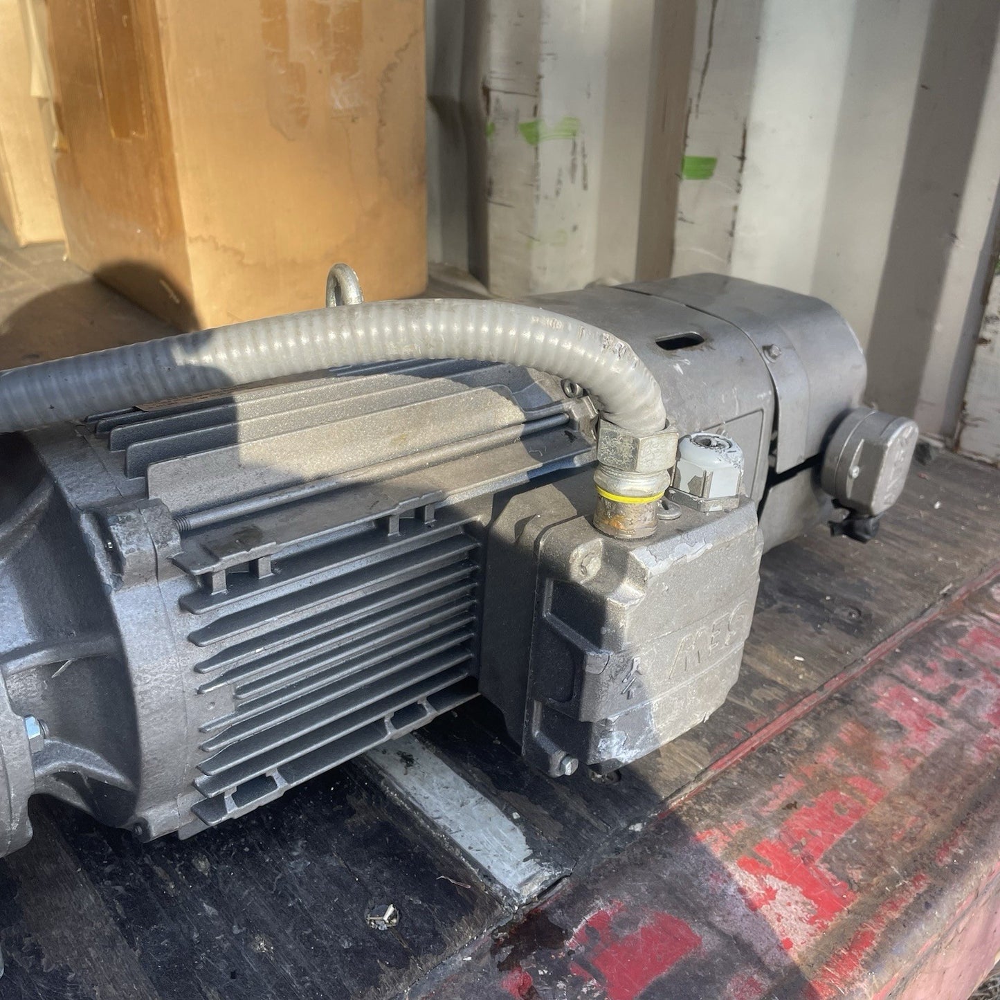 SEW-EURODRIVE KA67B DRN100L4/EV8C AC Motor w/ External HTL Encoder