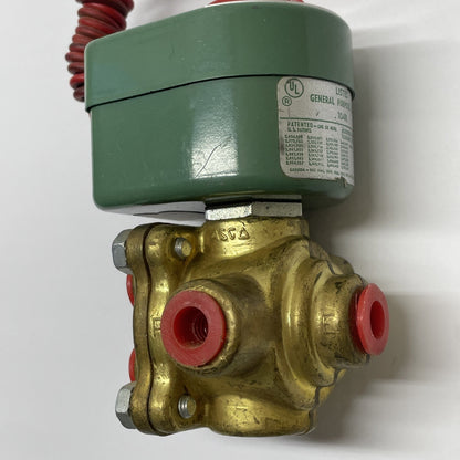 ASCO 8342A1  1/4″ NPT 4-Way Solenoid Valve 110-120 V AC