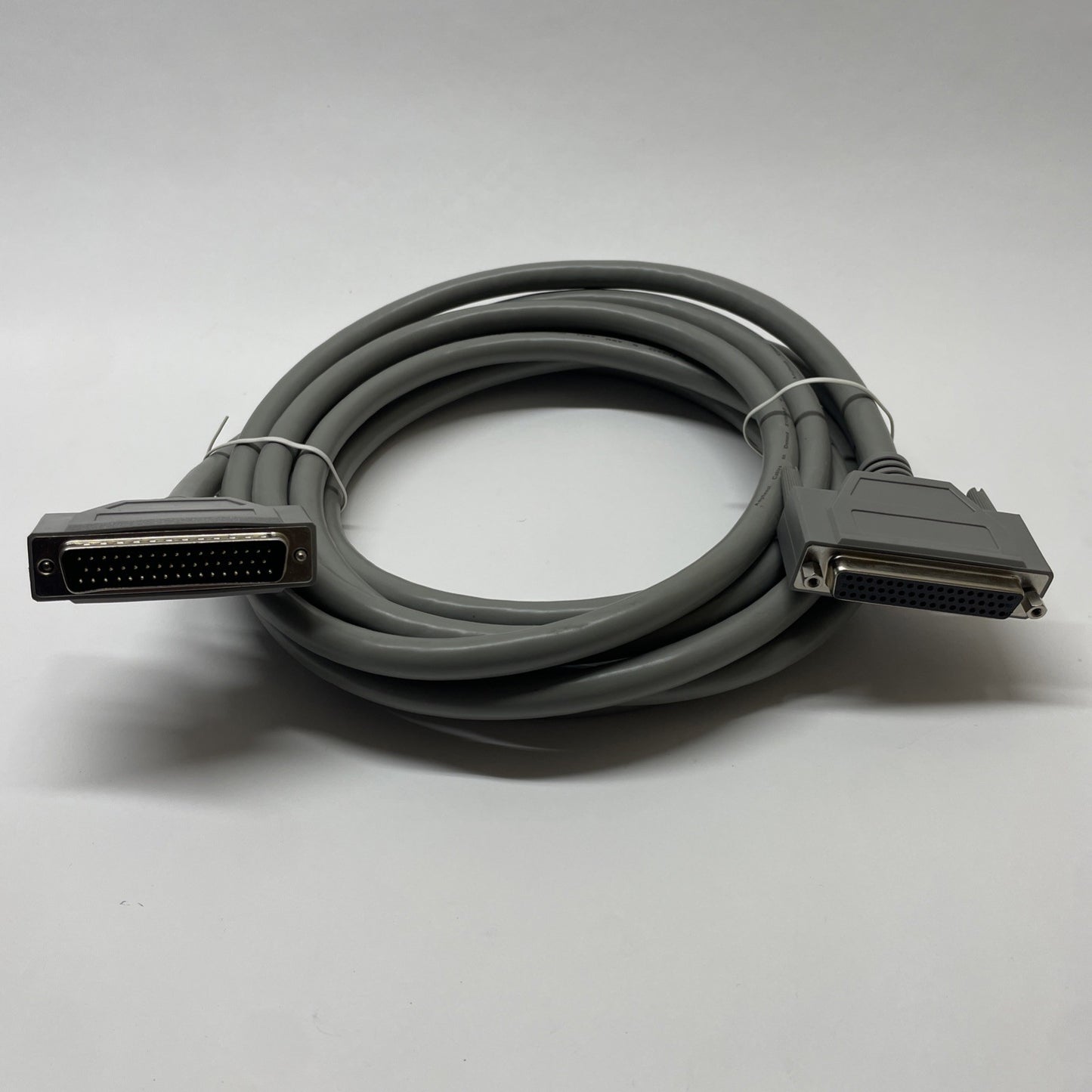 New Amphenol CS-DSDMDB50MF-010 D-Sub Cable Assembly DB50 Gray 10FT.