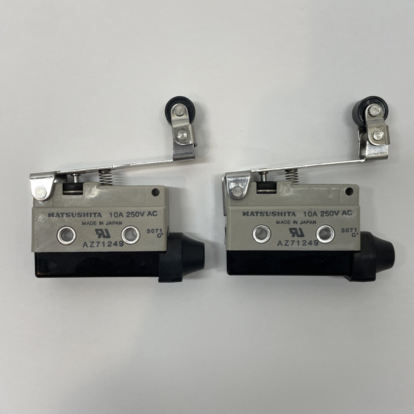 (LOT OF 2) MATSUSHITA AZ71249 / ML LIMIT SWITCH 10A 250VDC / NEW