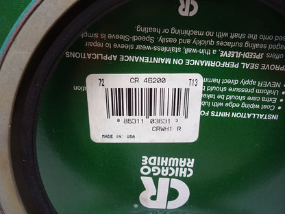 CHICAGO RAWHIDE 46200 / CR46200 / CR / OIL SEAL / NEW