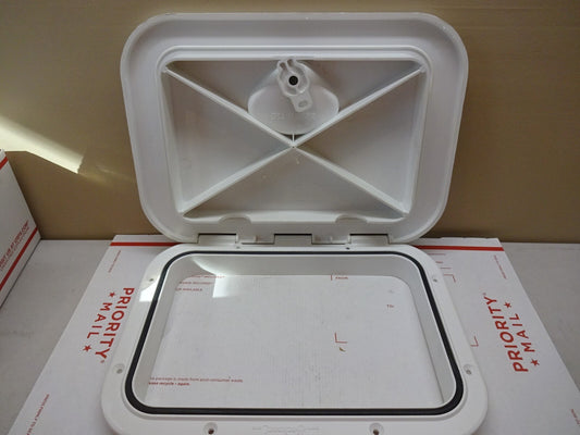BECKSON HT1115-W / 11" X 15" 11X15" FLUSH HATCH / WHITE / NOS
