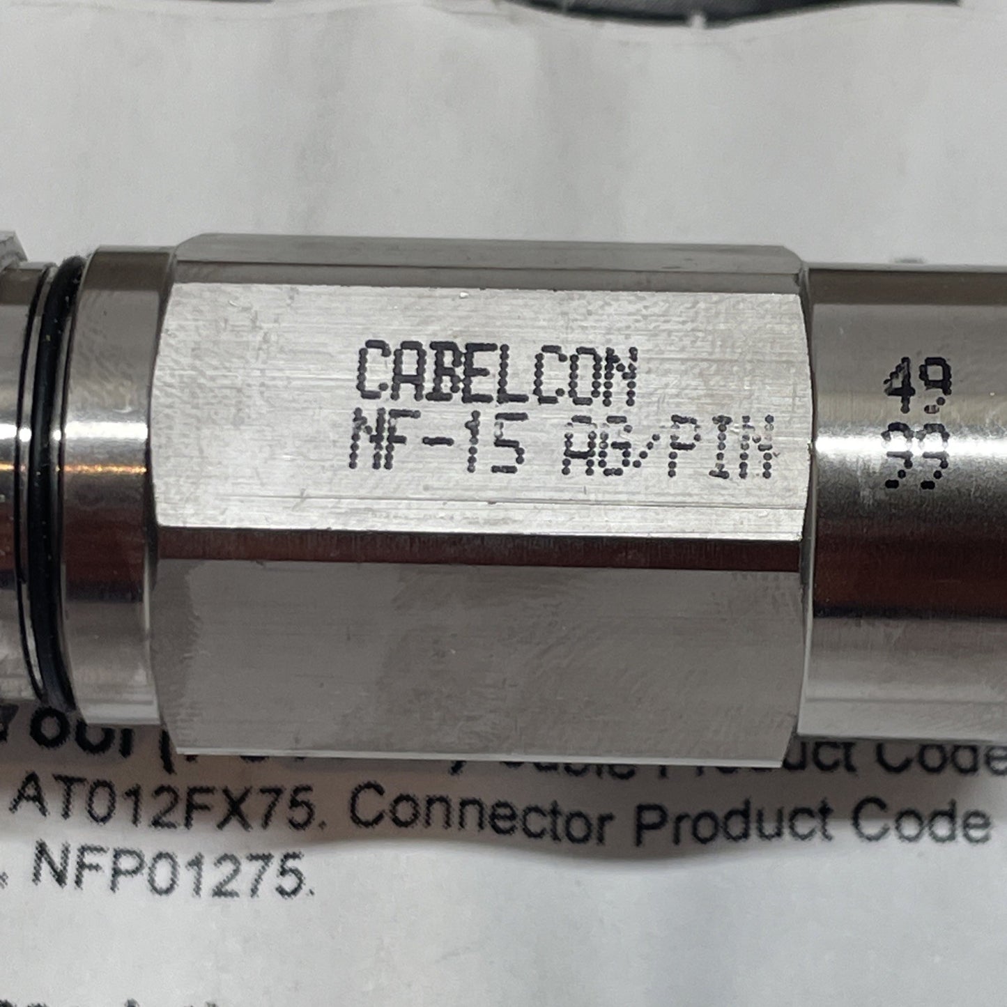 Cabelcon NF-15 AG/PIN Communication Connector