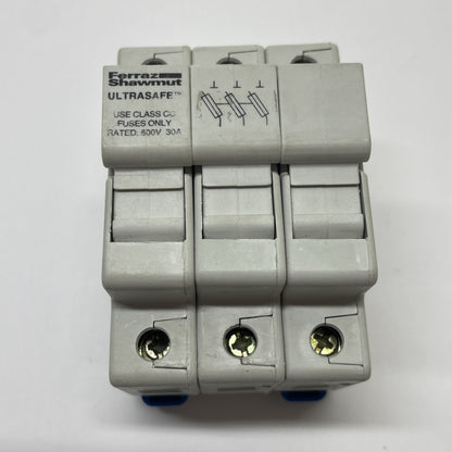 Ferraz Shawmut USCC3 M217522 Fuse Holder 600 V 30 A 3-Pole Class CC