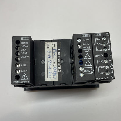 Simpson H335171020 Hawk 3 Digital Panel Meter 120VAC 4-20mA 2 Relay