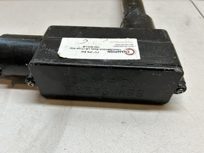 CHAMPION FIBERGLASS 12C-SW-LB / 1-1/4" IPS SW CONDUIT BODY LB TYPE-AG / NEW