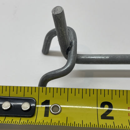 (lot of 39) 4 Inch -  1/8" Metal Peg - Garage Shelf Hanger Pegboard Hook