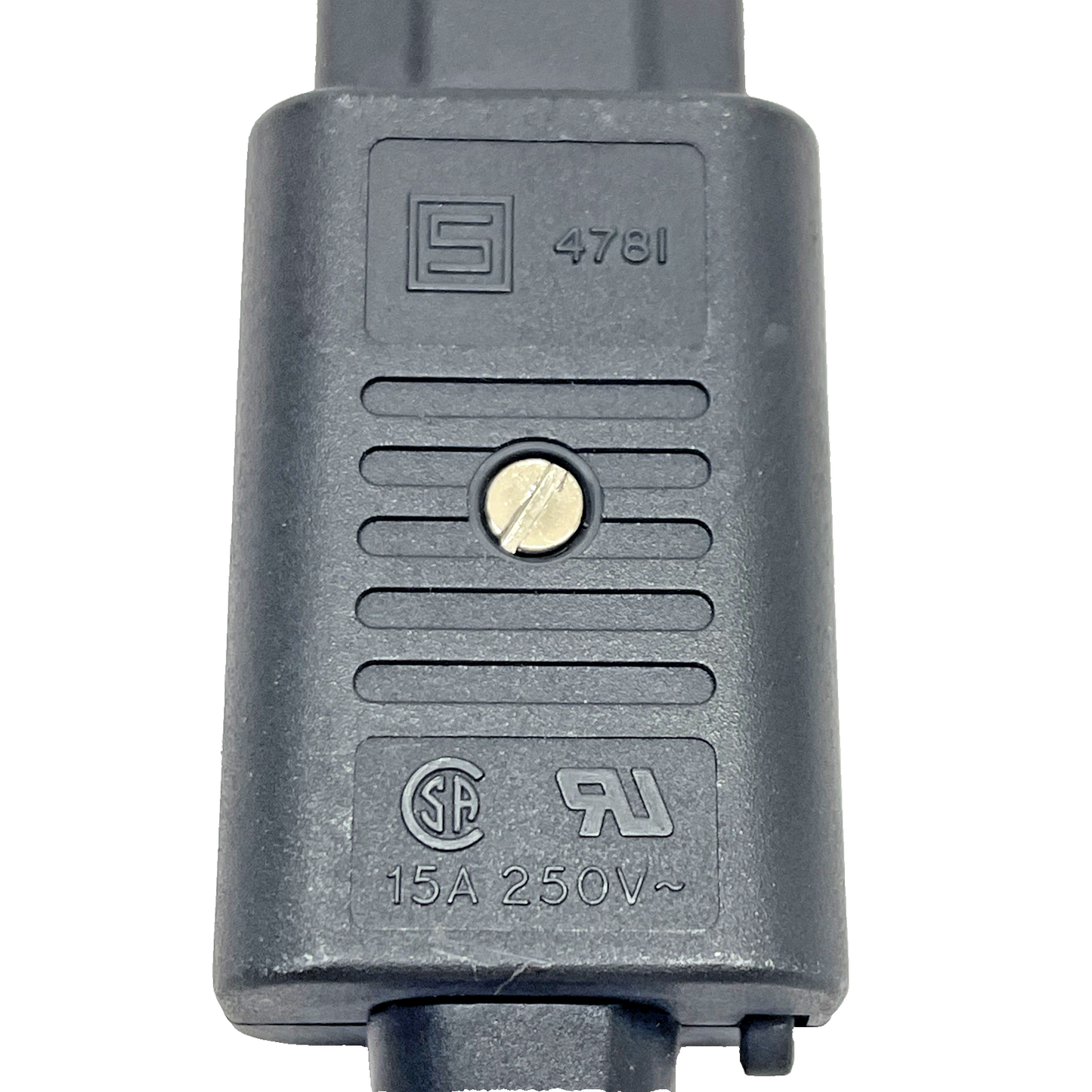 4781 Series 15A 250V Re-wireable Female Plug Connector