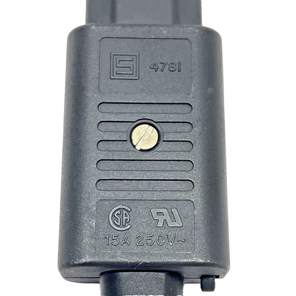 4781 Series 15A 250V Re-wireable Female Plug Connector