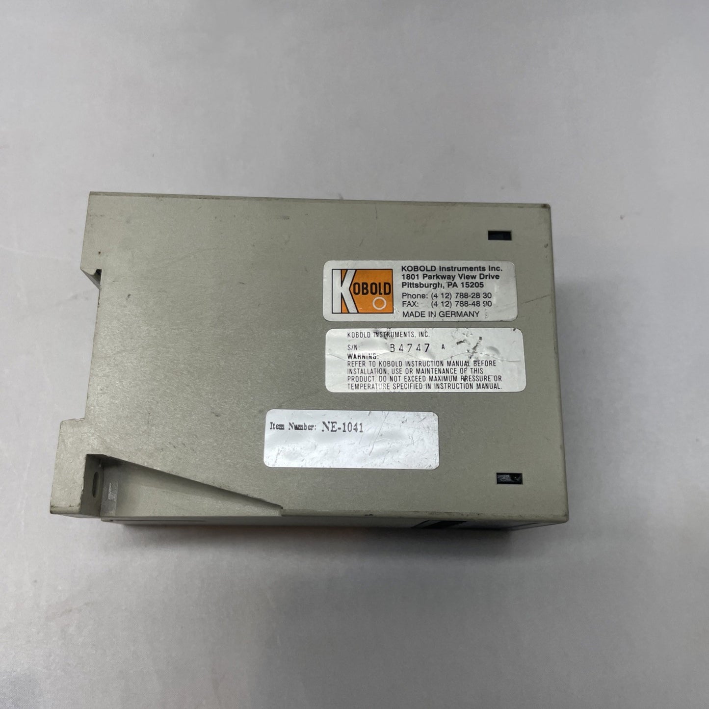 KOBOLD NE-1041 ELECTRODE RELAY 110-250V 50/60HZ 5A