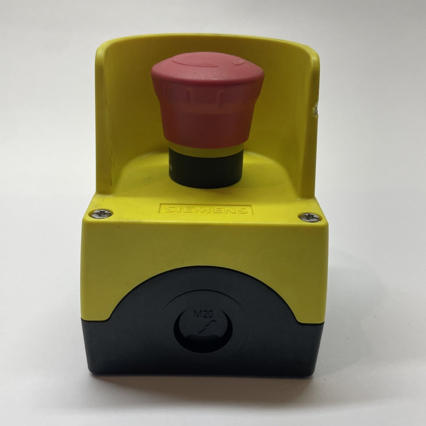 Siemens 3SU1801-0NB00-2AC2 Emergency Stop Mushroom Push Button Enclosure