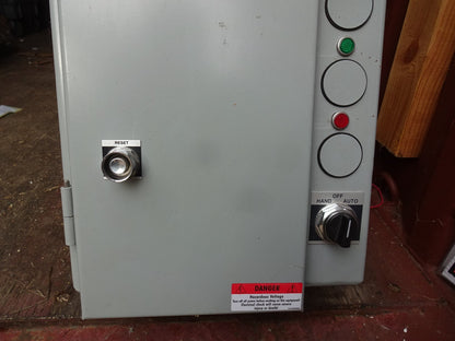 GE 300-LINE CONTROL FULLY ENCLOSED NEMA SIZE 1 STARTER / 10 HP 480V / 3R ENCL