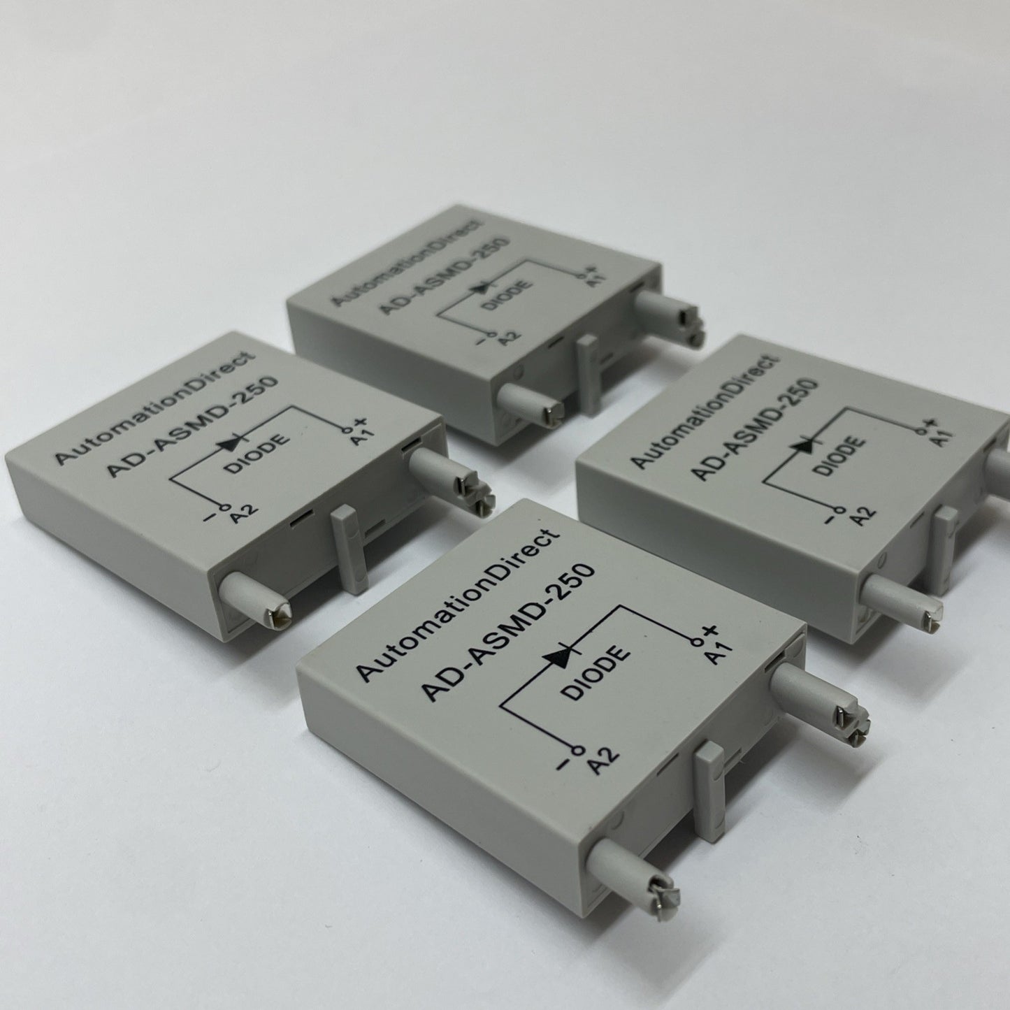 4 Pack AutomationDirect AD-ASMD-250 Protection Diode Module 250 V
