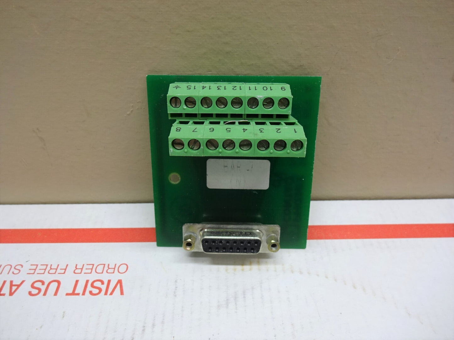 PHOENIX CONTACT FLKM-D15/B / 5544163 REV A / MODULE CONTACTOR NO DIN SUPPORT