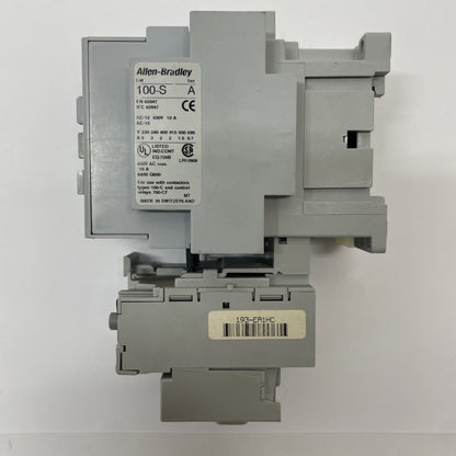 Allen-bradley 100-C37*00 Ser. B Contactor With 193-EA1HC Ser. B Overload Relay