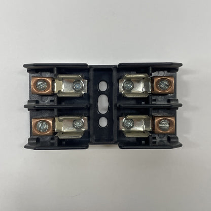 Buss Cooper Bussman  BM6032B  2-Pole Fuse Block Holder 30 Amp 600 VAC