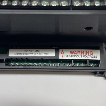 GE Fanuc IC660TSS100L Terminal Assembly 115 VAC/125 VDC