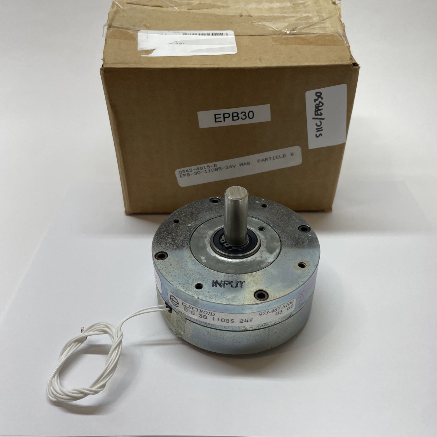 EPB-30-1108S-24V Electroid Magnetic Particle Brake / Clutch 24 VDC