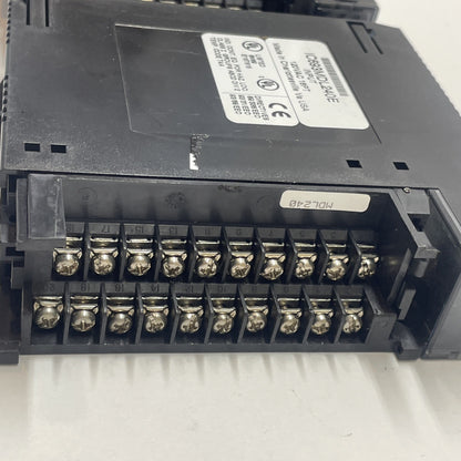 (LOT OF 2) GE Fanuc IC693MDL240E Input 120 VAC 16 Point Module
