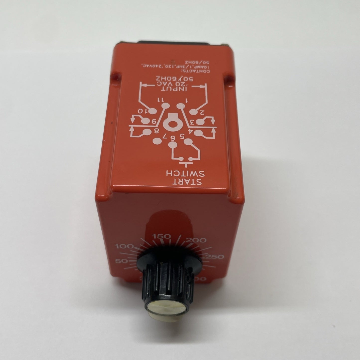 NCC T3K-300-461 Time Delay Relay 3-300s 120 VAC 10 A DPDT 11-Pin Plug