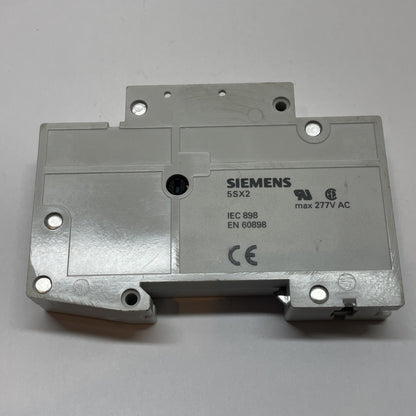 SIEMENS 5SX21 D2 2A Miniature Circuit Breaker 1P 230/400V
