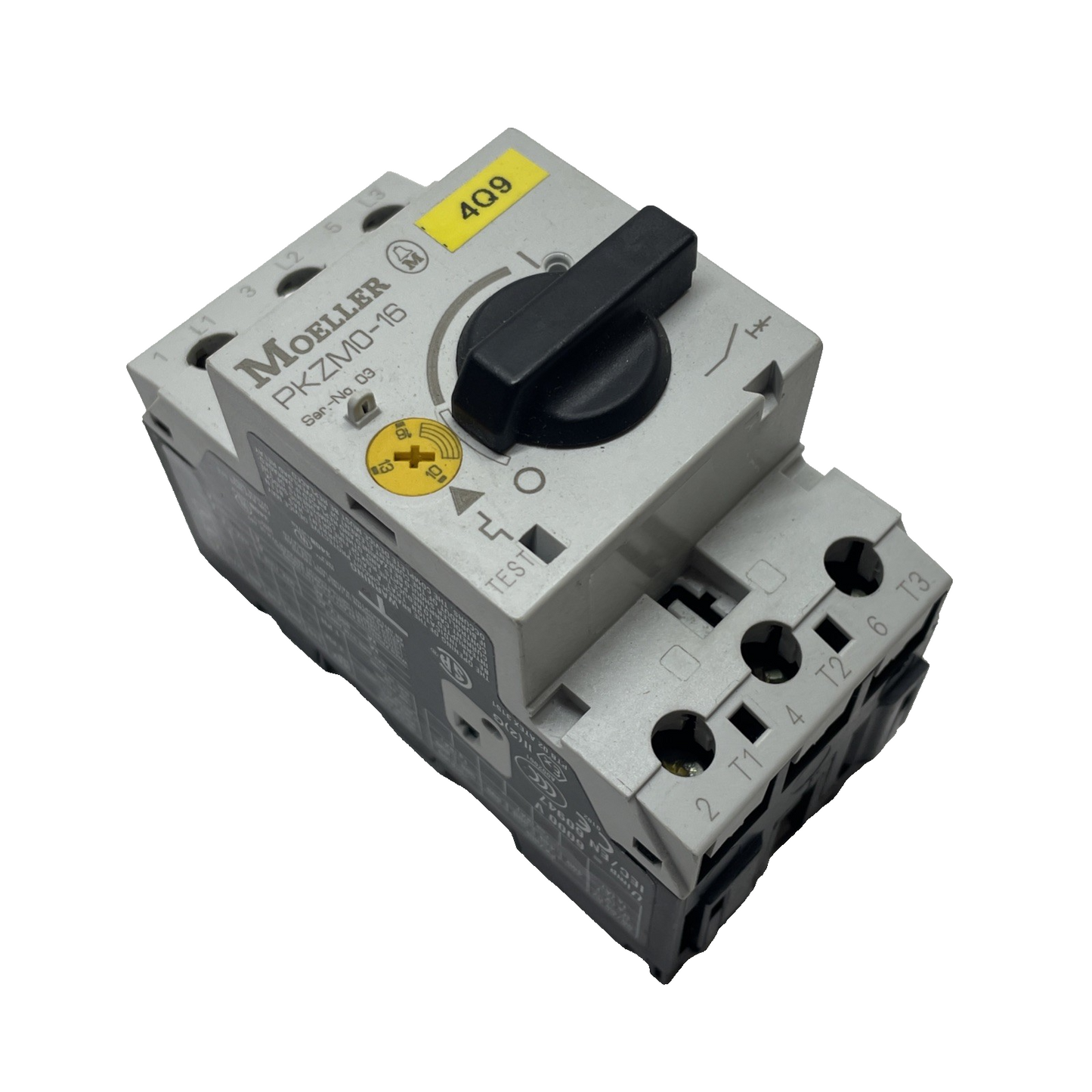 Moeller PKZM0-16 (Ser. 3) Motor Protective Circuit Breaker 3-Pole