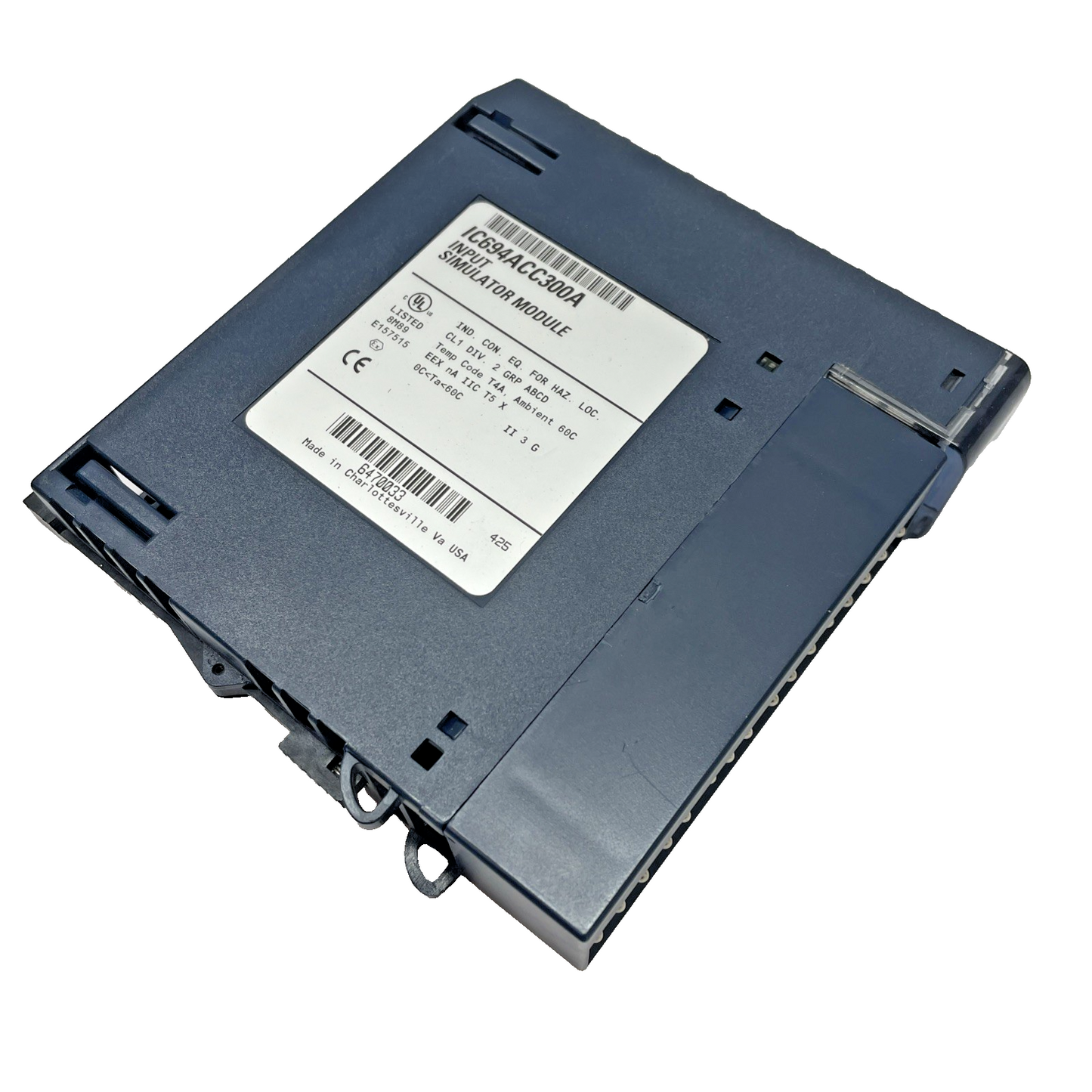 GE Fanuc IC694ACC300A Input Simulator Module — 8/16-Point PLC Sim