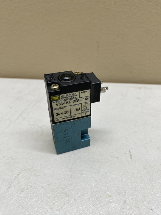 MAC 45A-LAD-DDAJ-1KA / SOLENOID VALVE 24 VDC / 5.4 WATTS