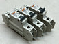 MERLIN GERIN 60123 MULTI9 C60N 5A TYPE D 1 POLE 5A CIRCUIT BREAKER (LOT OF 3)