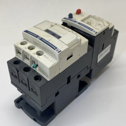 Schneider LC1D09 Contactor + LRD07 Overload Relay 9A 1.6–2.5A Motor Starter