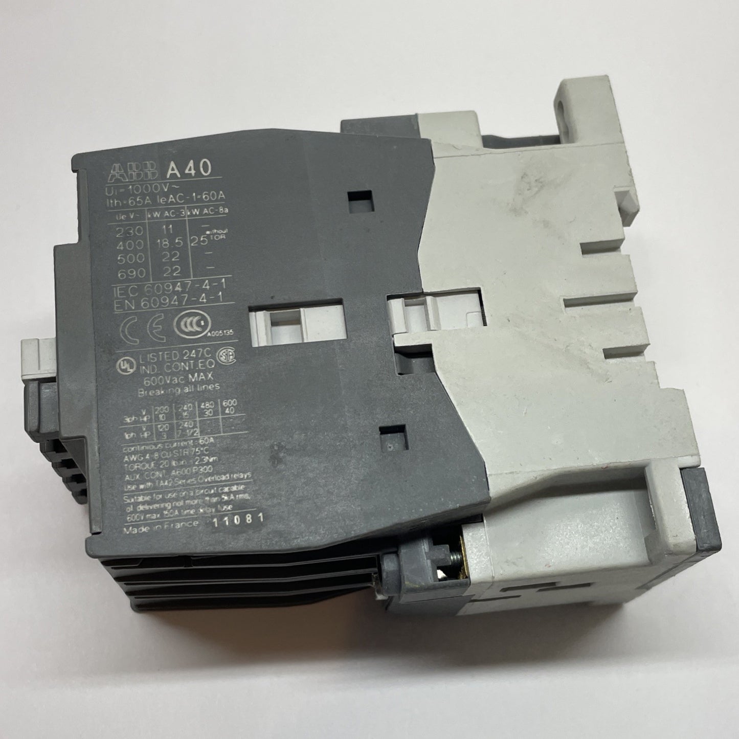 ABB A40-30-10 / A403010 AC Contactor (FREE SHIPPING