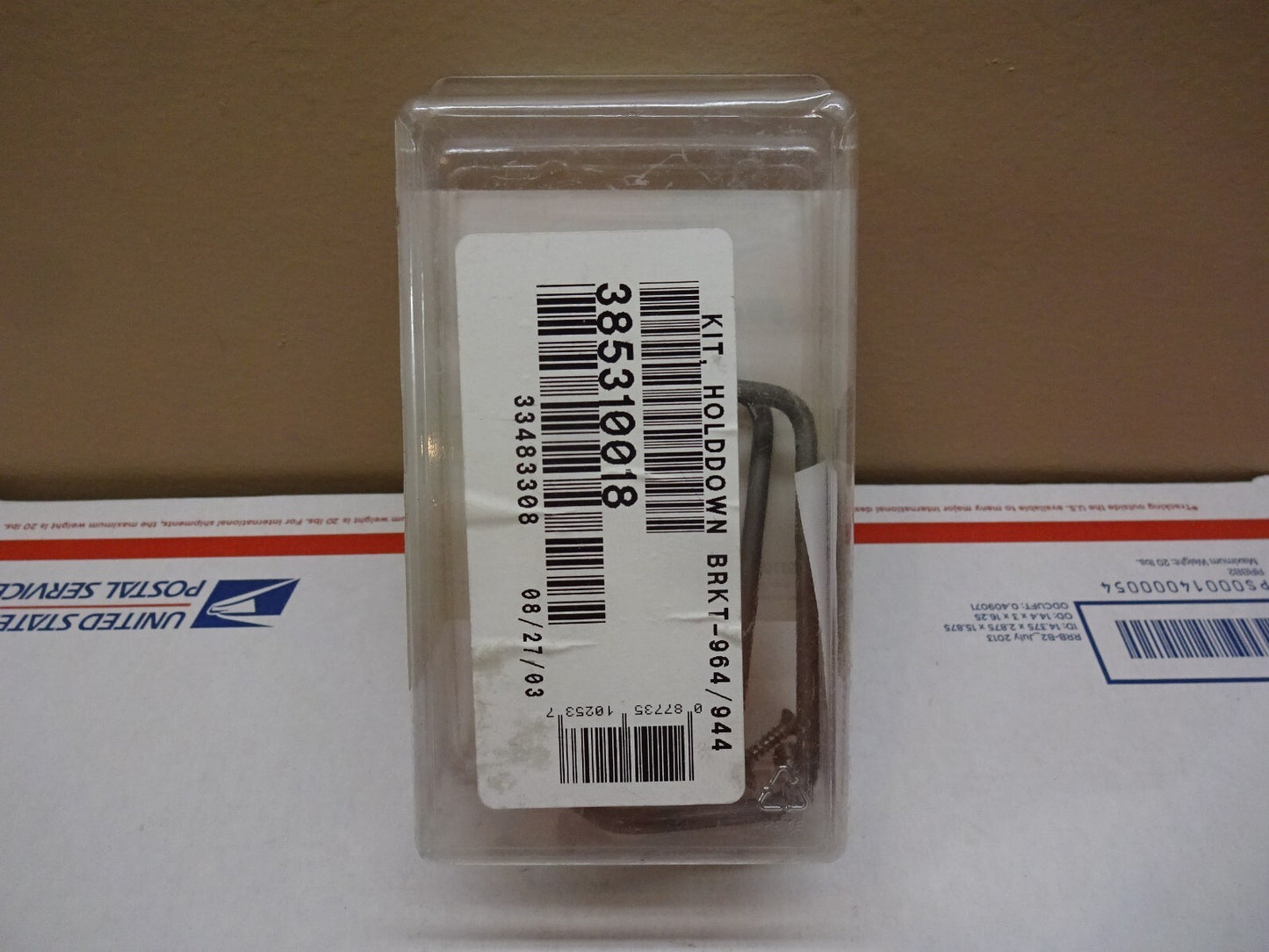 SEALAND DOMETIC 385310018 / SANIPOTTIE HOLD-DOWN BRACKETS 6586 195-6586 / NEW