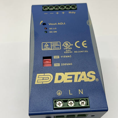 DETAS GSASWD05-24FSA Power Supply 24 VDC / 5A