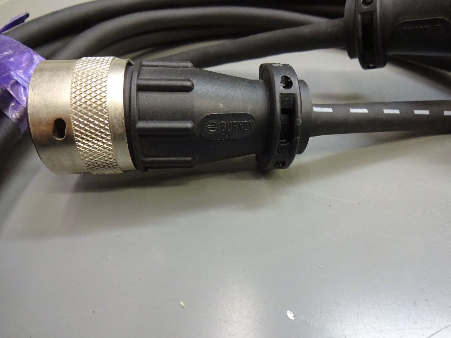 NISSEI HIFLON E56198-V AWM 2568 VW-1105C 600V 4 PIN AND 11 PIN CABLE / LOT  OF 2