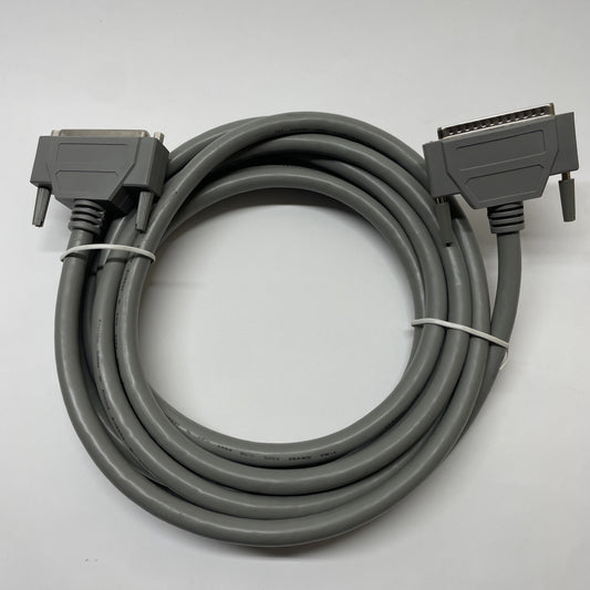 New Amphenol CS-DSDMDB50MF-010 D-Sub Cable Assembly DB50 Gray 10FT.