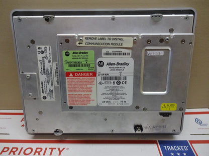 ALLEN BRADLEY 2711P-T10C4D1 PANELVIEW 1000 PLUS 2711P-RDT10C 2711P-RP1 / TESTED