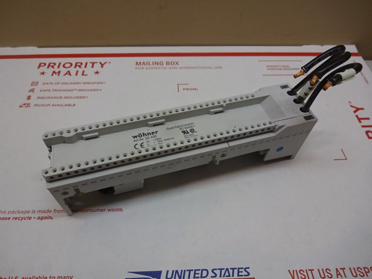 Wöhner 32430 Busbar Adapter 690V 25A