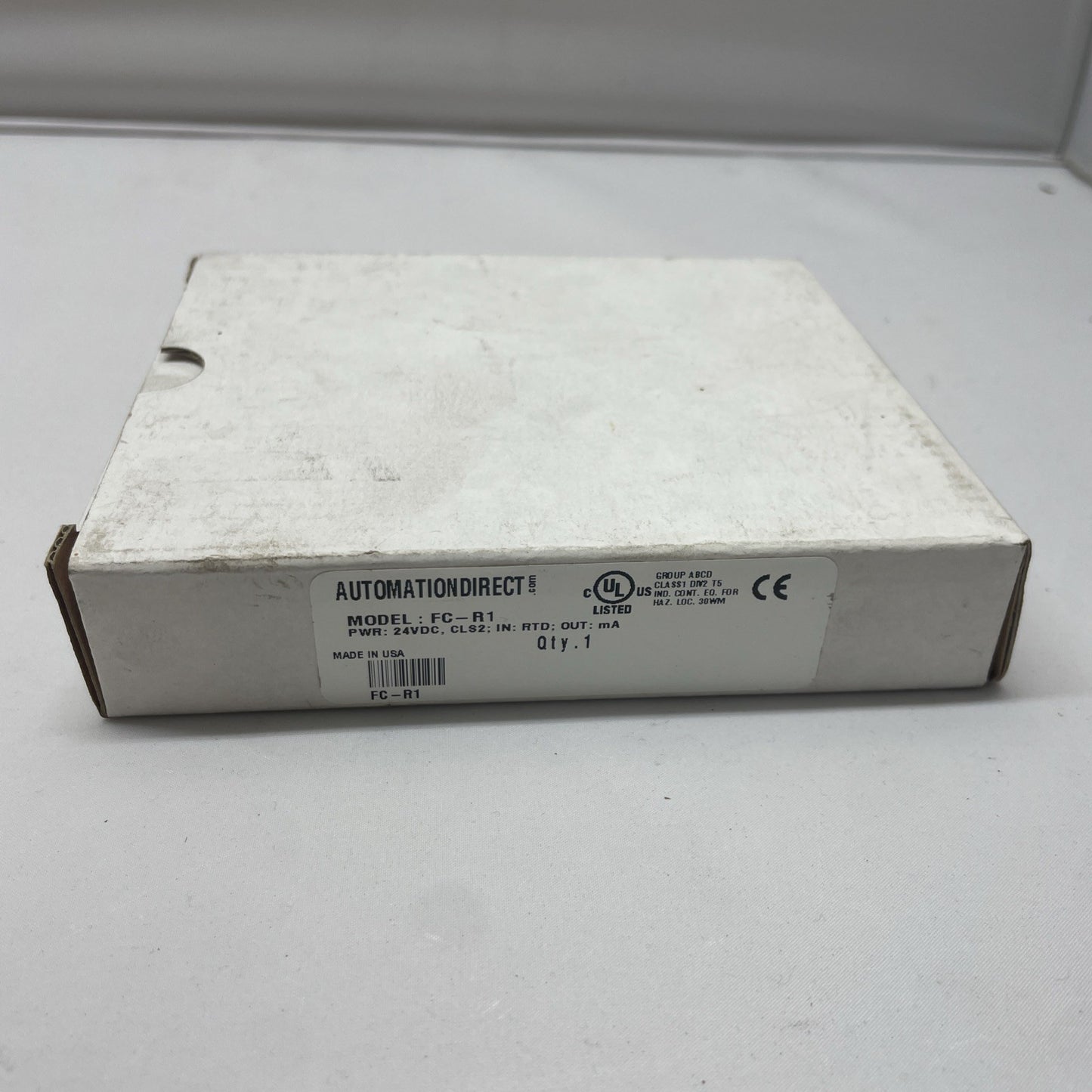 Automation Direct FC-R1 Signal Conditioner RTD Input Loop Powered w/ Connectors