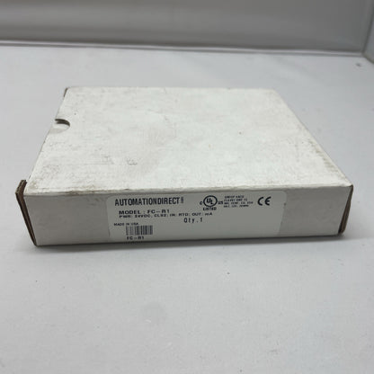 Automation Direct FC-R1 Signal Conditioner RTD Input Loop Powered w/ Connectors