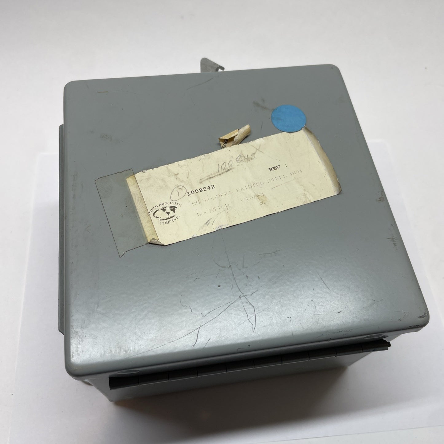HOFFMAN A606CH 6x6x4" Steel Junction Box Enclosure NEMA 12 IP65