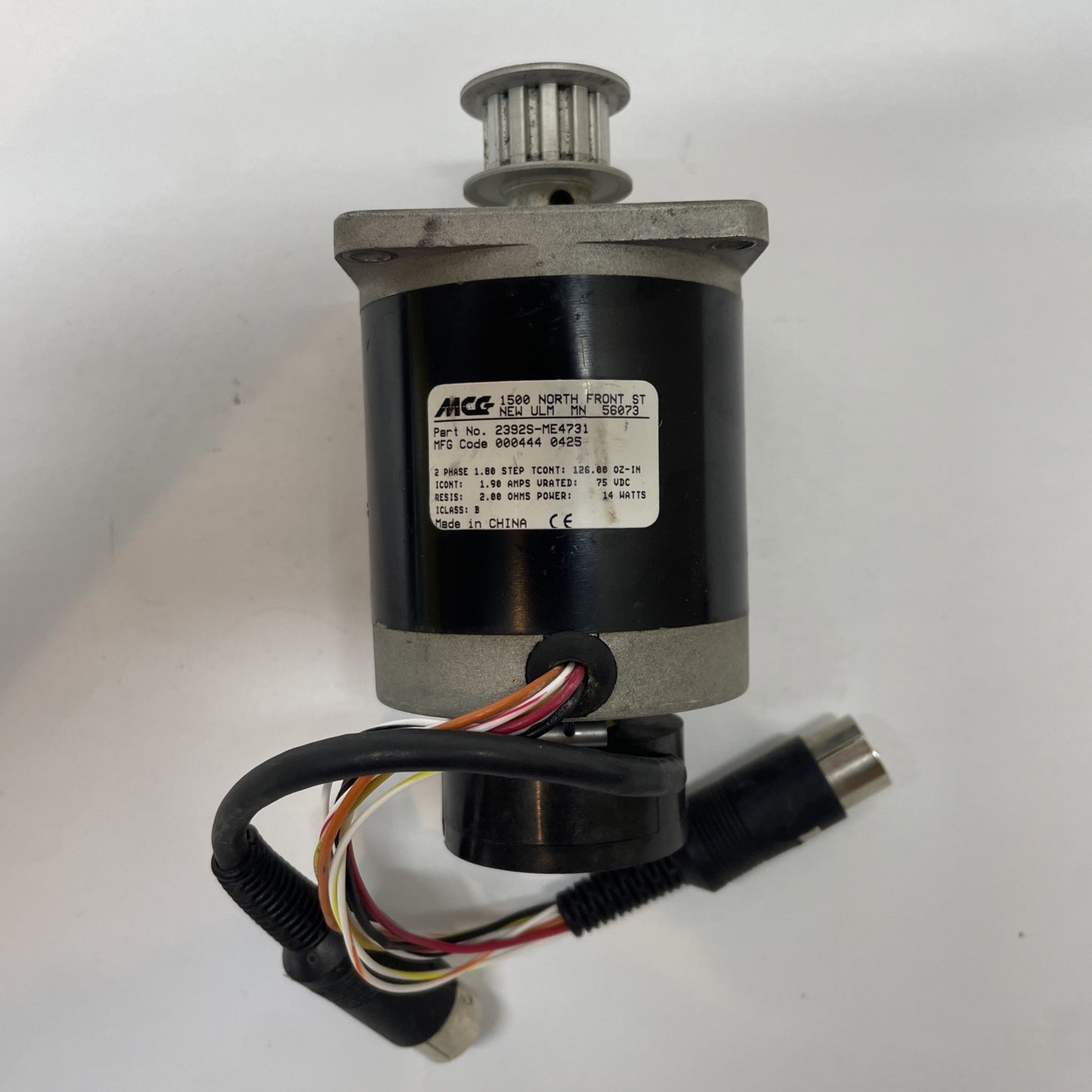 MCG 2392S-ME4731 / 2-Phase Stepper Motor With Integrated Qphase Encoder 1.80