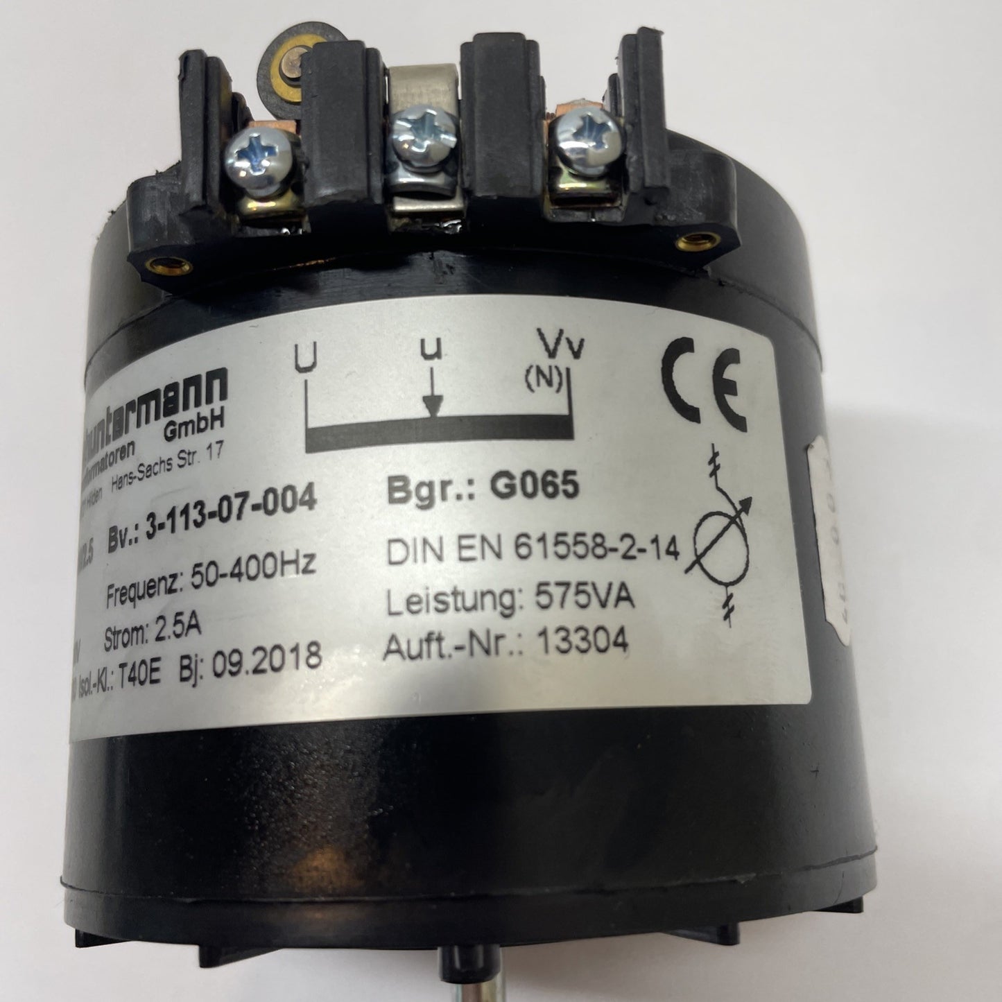 Schuntermann Transformatoren GmbH RV 230/2.5  3-133-07-004  G065