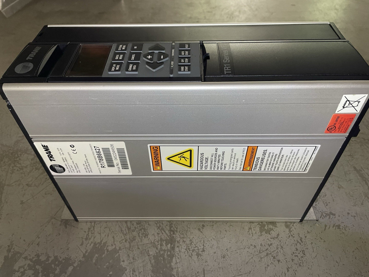 Trane TR1-Series R178B6627 380-460V Variable frequency drive 3.7kW/5HP