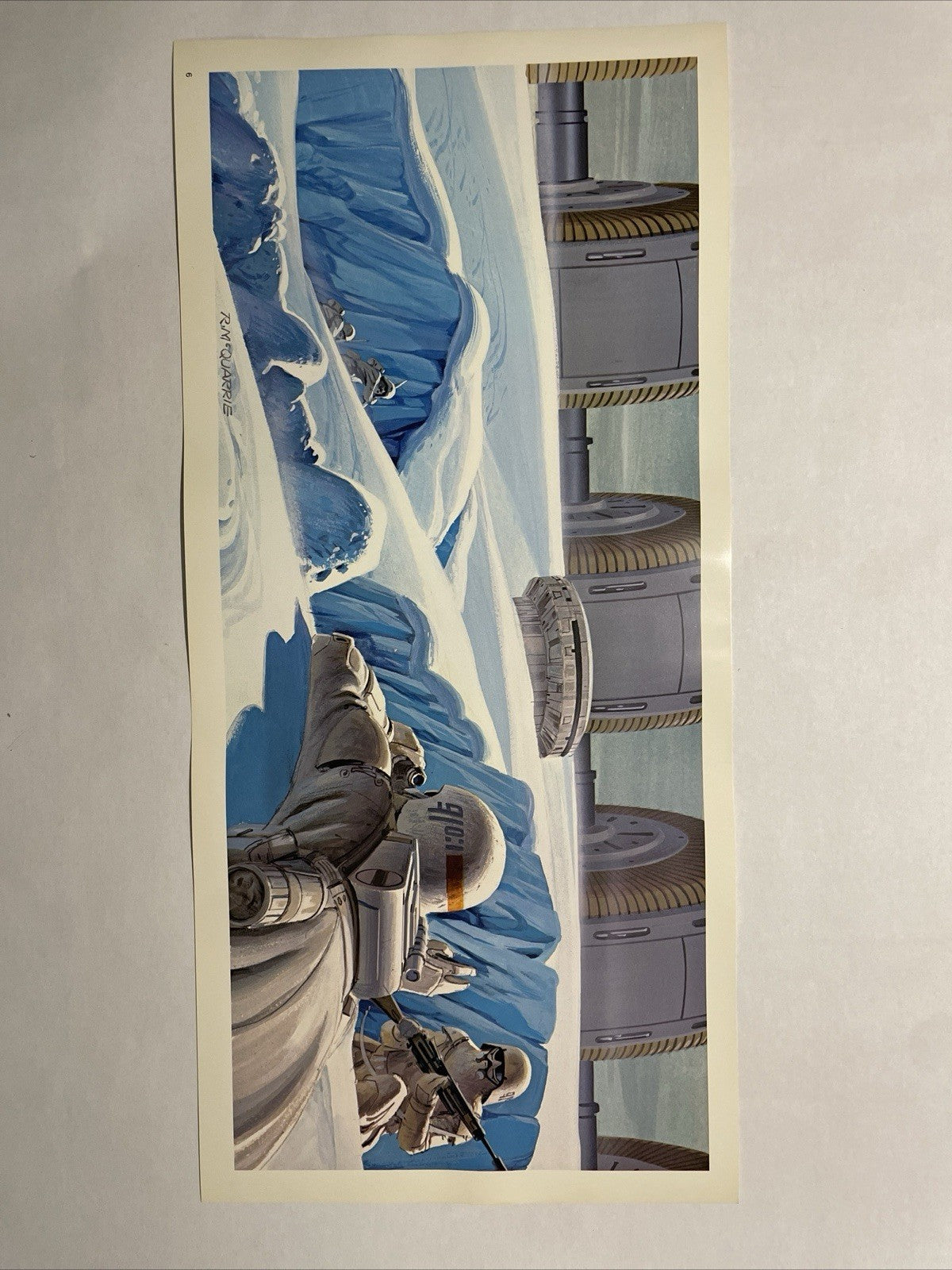 The Empire Strikes Back COMPLETE Portfolio by Ralph McQuarrie 1980 (24 Prints)