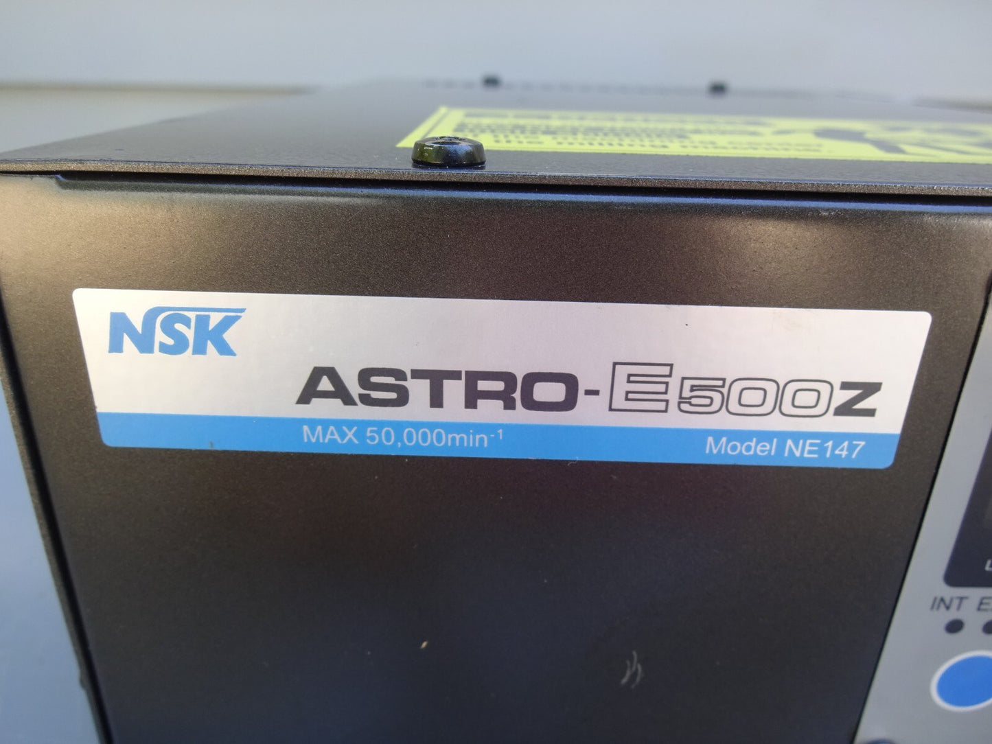 NSK NE147 ASTRO-E500Z SPINDLE CONTROLLER / MANUFACTURER REFURBISHED