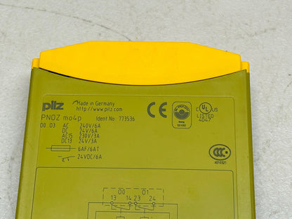 PILZ PN0Z MO4P  773536 EXPANSION MODULE