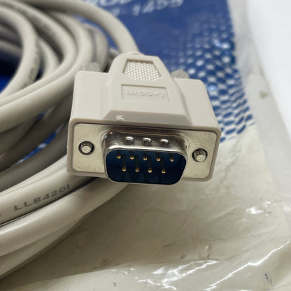 L-Com CSMN9MF-25 DB9 Male to Female Molded Cable 25ft