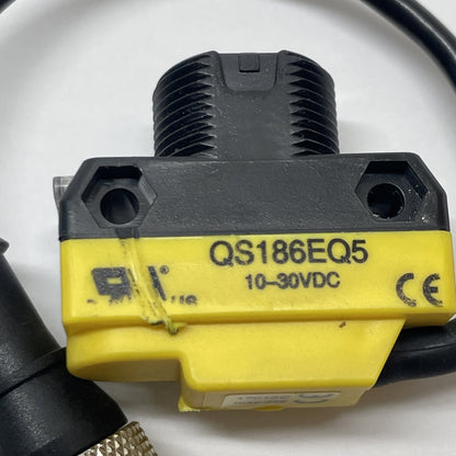Banner QS186EQ5 World-Beam QS18 Photoelectric Emitter 10-30VDC M12 64582