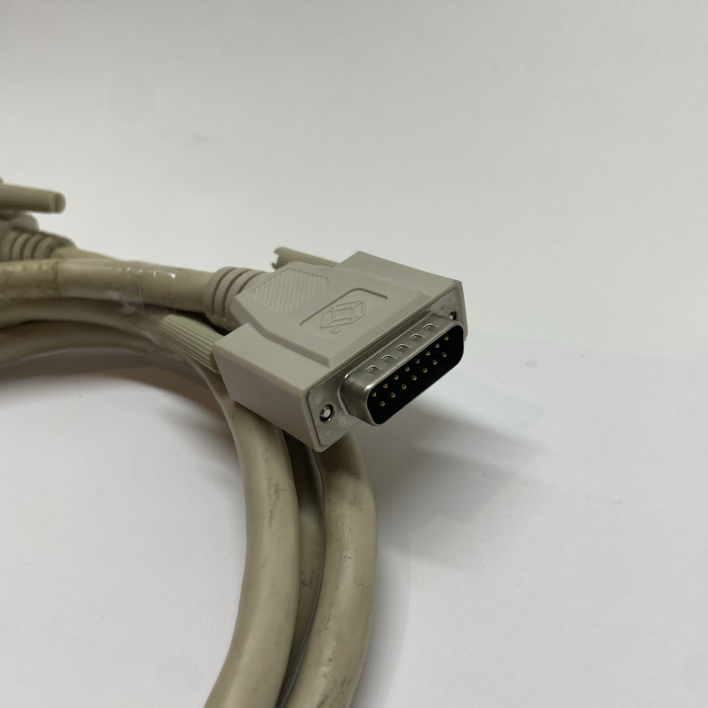 Double Ended Cordset VGA 15 Pin Male/Female Connector 5ft Cable E120414